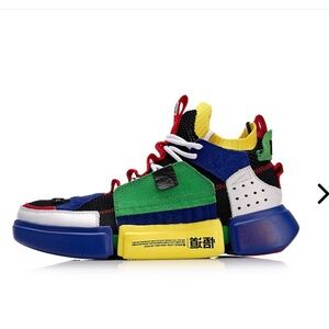 ESSENCE Li-Ning Wade 2 Ace New York Fashion Week High-Top Multicolor Sneakers